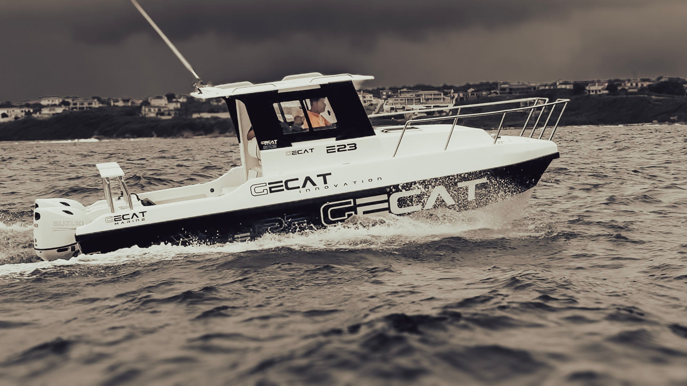 Gecat E-23 Sports Fishing Boat – Now Shipping to New Zealand – Gecat Marine